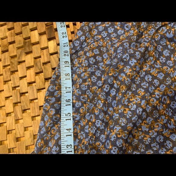 Tasso Elba Geometric Pattern Button Down Long Sleeve Shirt - Picture 10 of 11